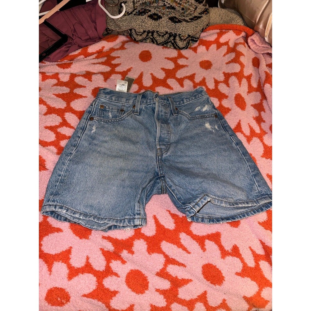 Levi Jean High Rise Shorts